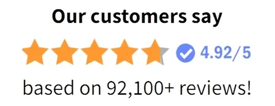 JellyFil customer rating display